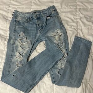 Ae size 4 super stretchy high rise jegging